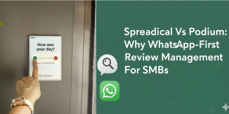 Spreadical vs Podium: WhatsApp-First Review Management for SMBs